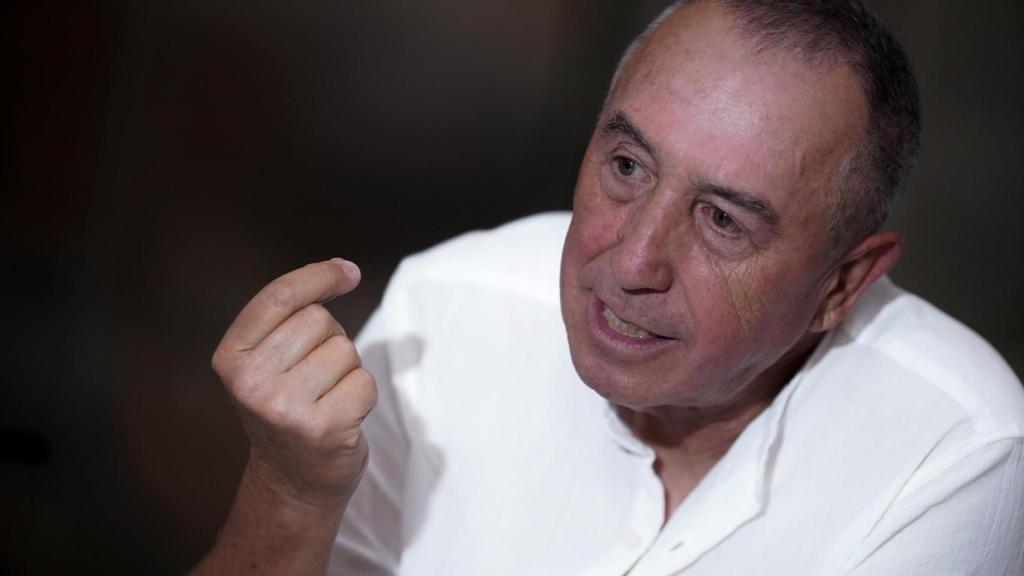 Baldoví, en un momento de la entrevista. Vicente Bosch