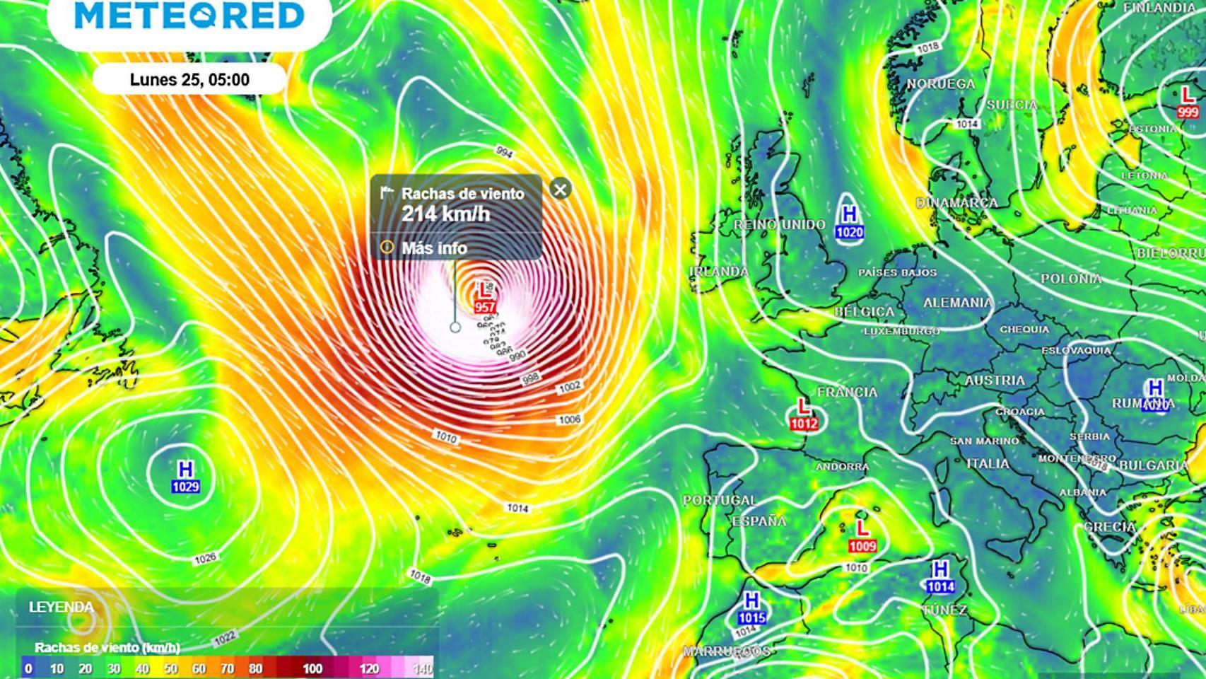Llega la borrasca Erin: Aemet avisa a España por lluvias y tormentas este fin de semana con dana en estas zonas