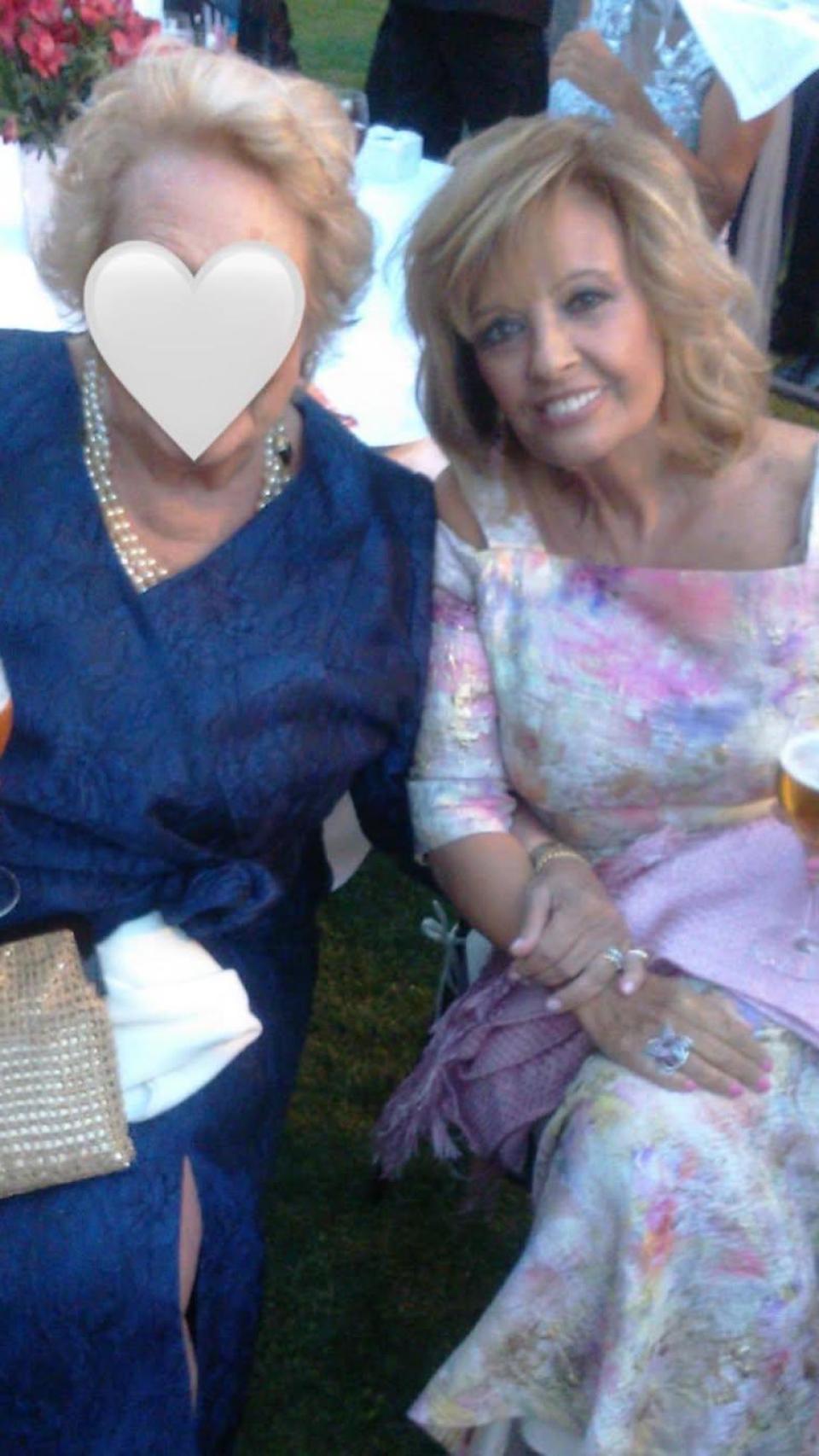 María Teresa Campos, con la madre de Makoke, a imagen de su cuenta de Instagram.