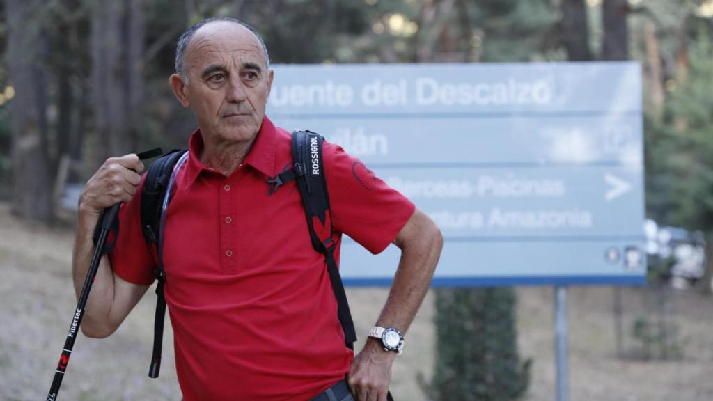 Juan Manuel Fernández Ochoa, hermano de Paco y Blanca Fernández Ochoa, durante la búsqueda de su hermana, en 2019.