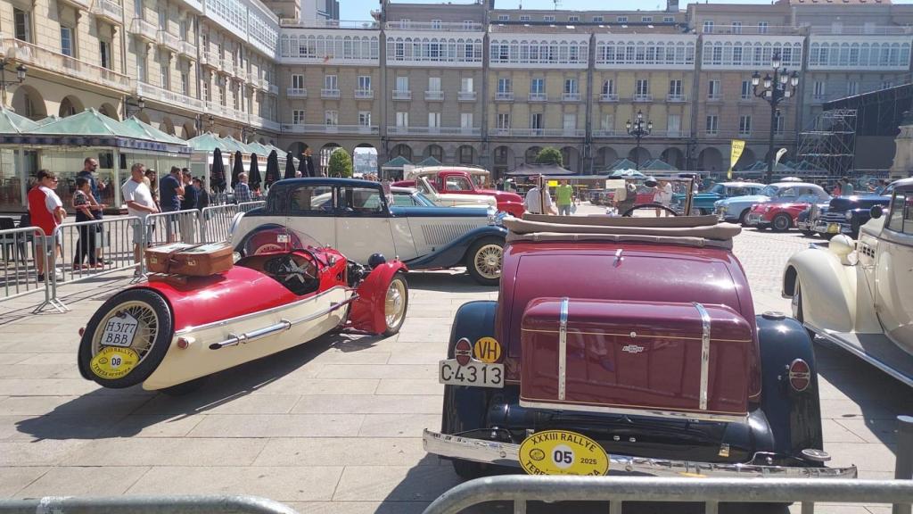 El Rallye Teresa Herrera reúne este fin de semana  en A Coruña a medio centenar de vehículos clásicos
