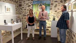 Santa María de Melque acoge 'Esbozo de un recuerdo', una exposición sobre la obra de Jorge Lencero