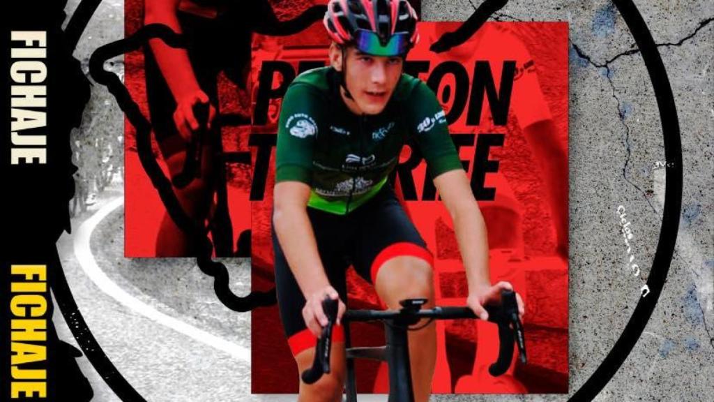 Iván Meléndez, el ciclista malagueño.