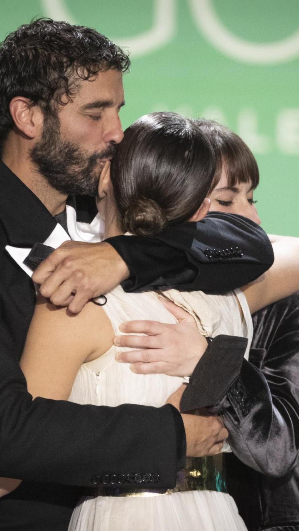Álex García y Verónica Echegui en los premios Goya 2022.