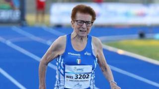 Emma María (92 años), la velocista de élite con las fibras musculares de una veinteañera: "Como pasta y huevos fritos"