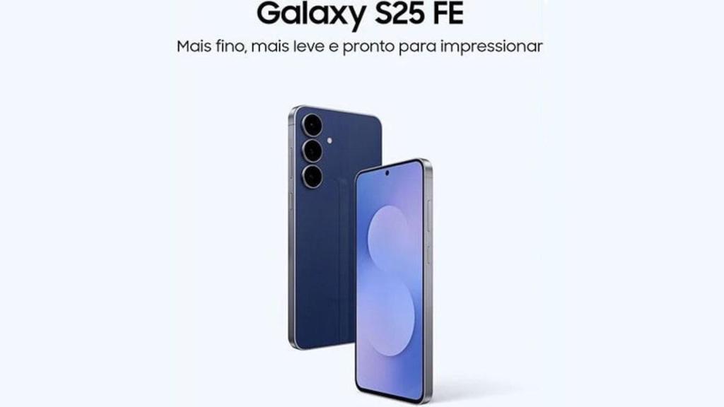 Samsung Galaxy S25 FE en una imagen filtrada