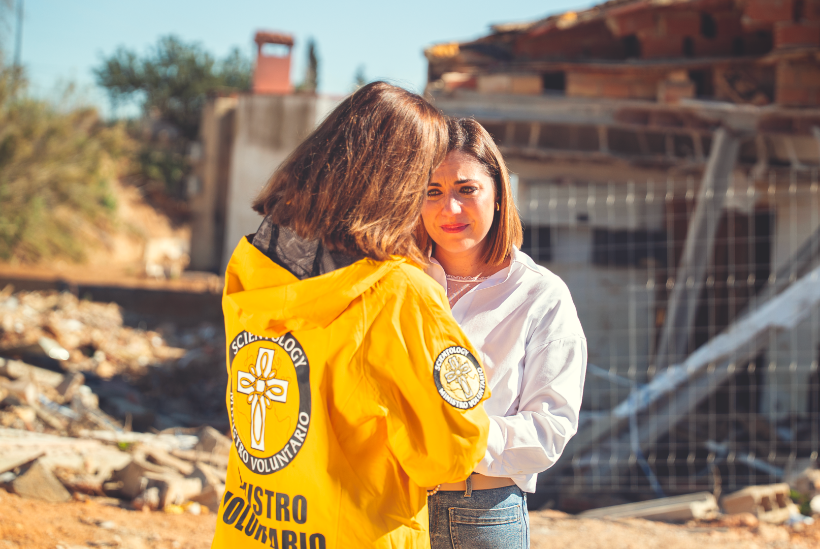 Foto uno de las mujeres de la Dana