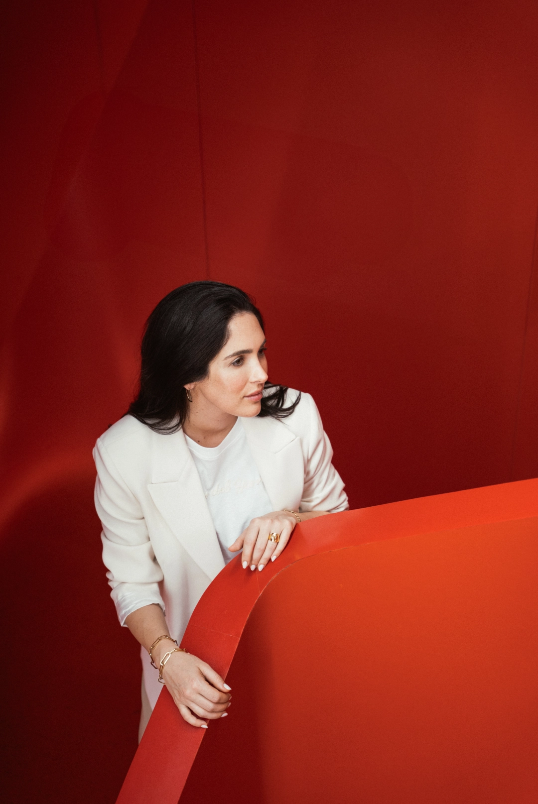 Foto dos de Regina Polanco con el look tres