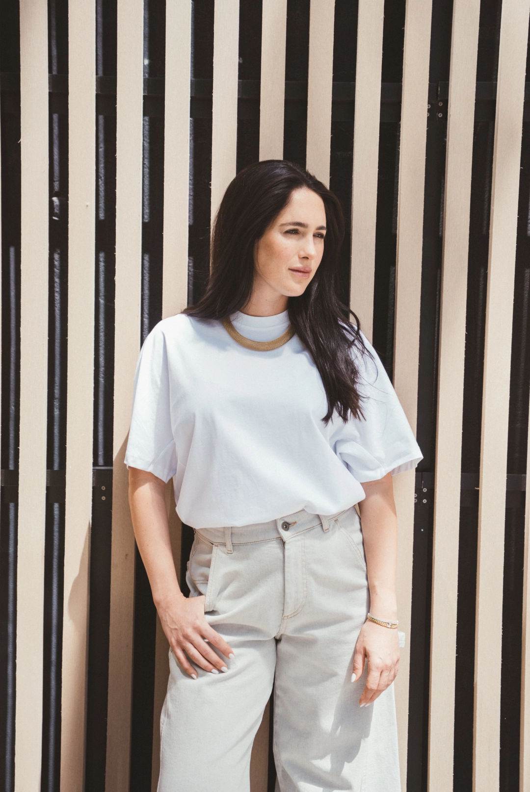 Foto tres de Regina Polanco con el look cuatro