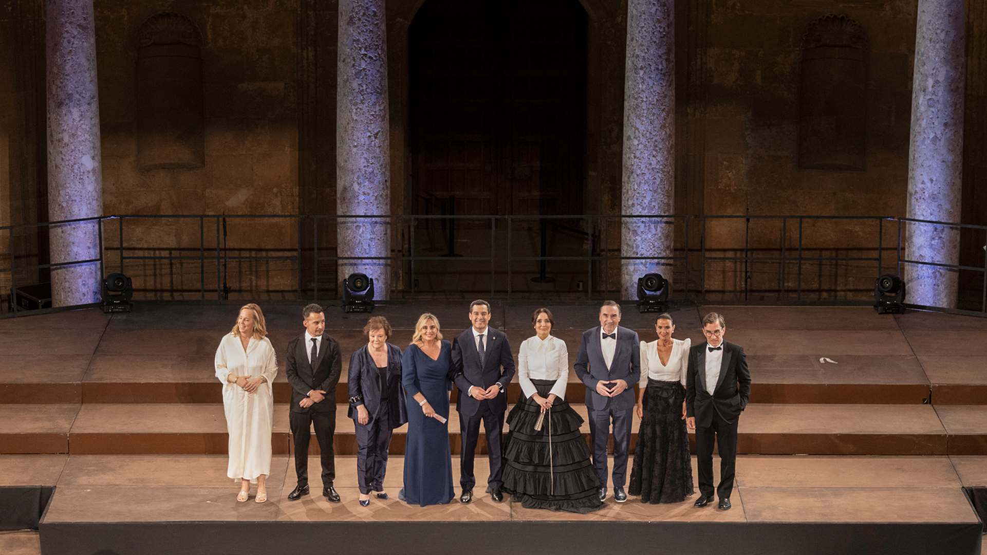 Foto grupal tras la gala