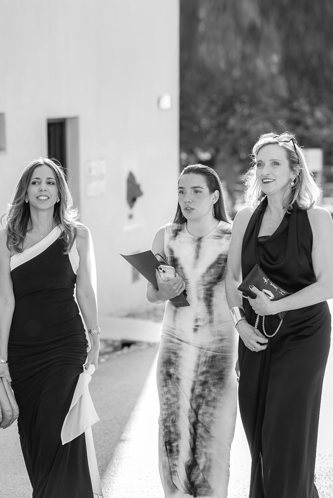 María Faura, Paula Sánchez y Elodie Cuevas