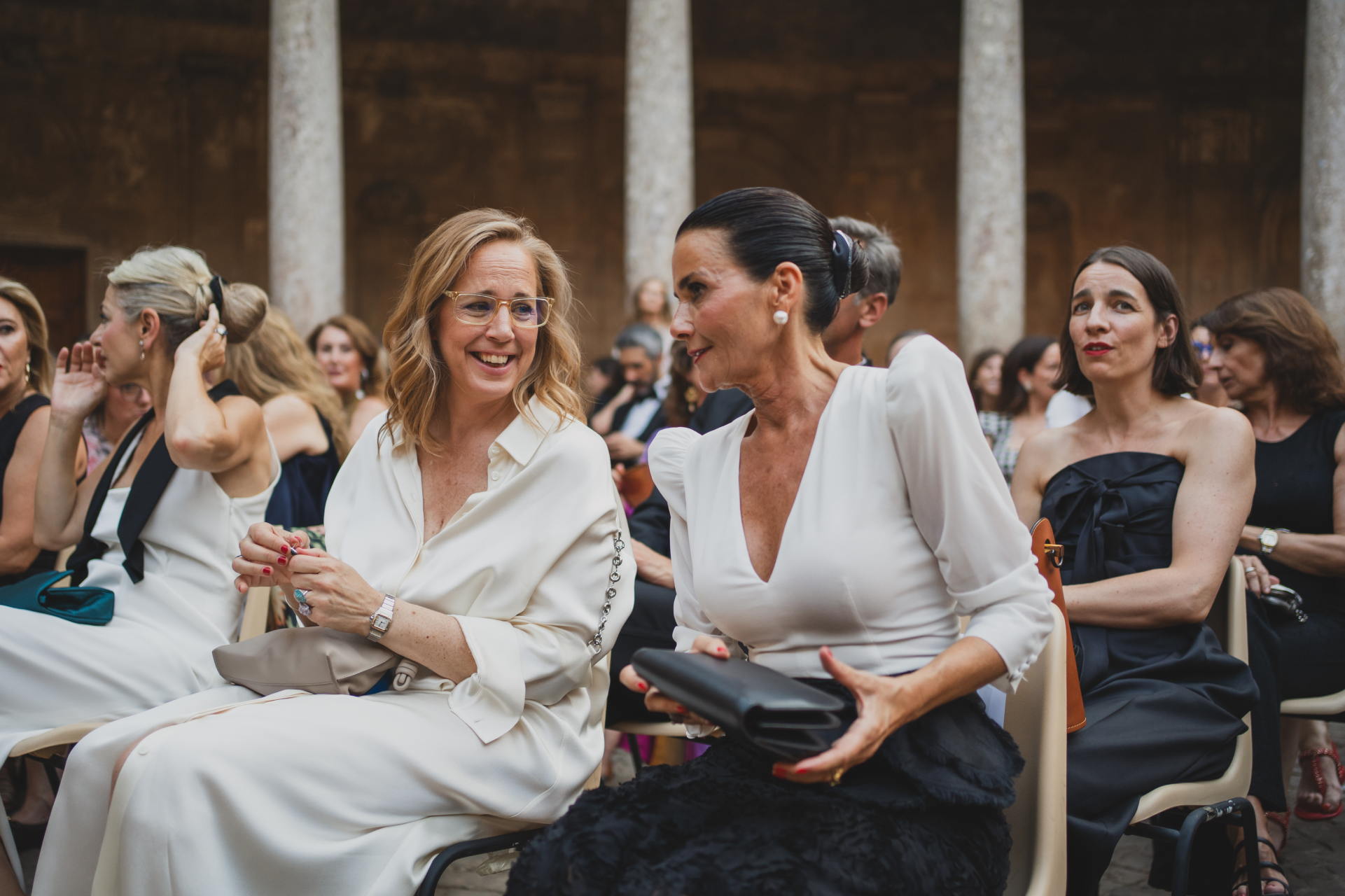 Sheila Loewe y Carmen Salamero