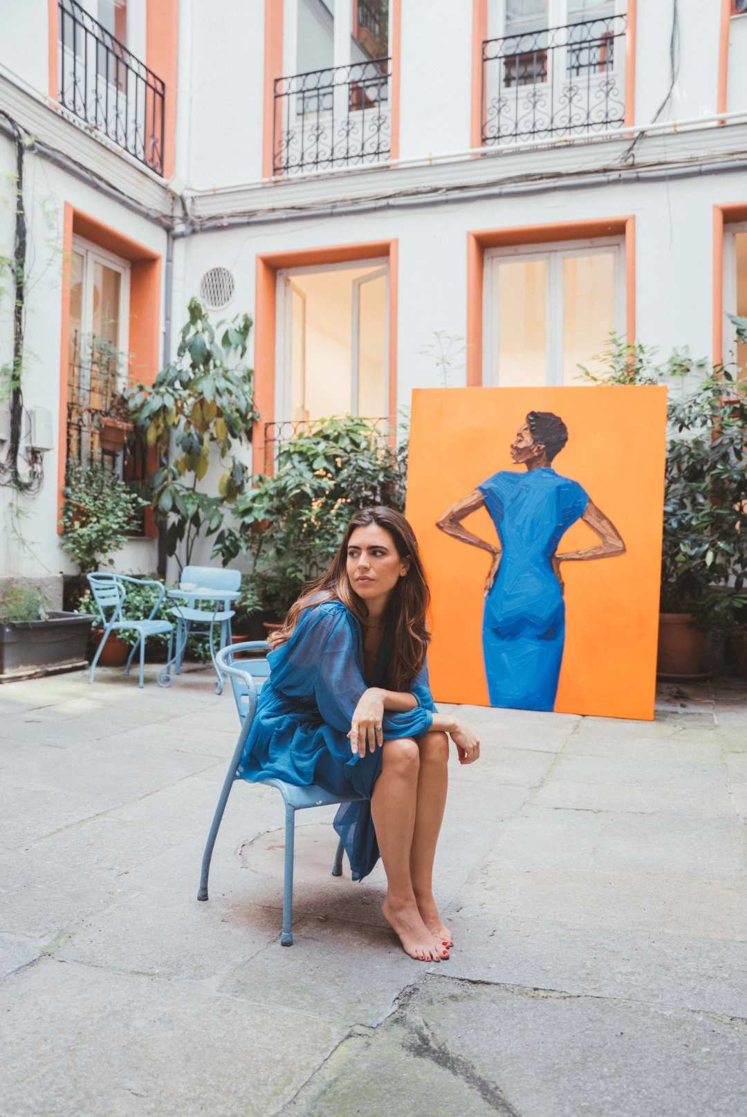 Foto uno de Elena Gual con el look dos