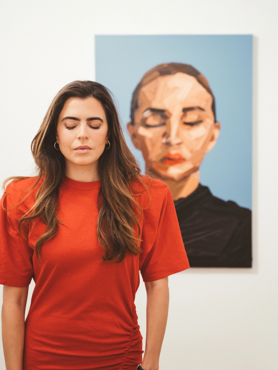 Foto dos de Elena Gual con el look tres