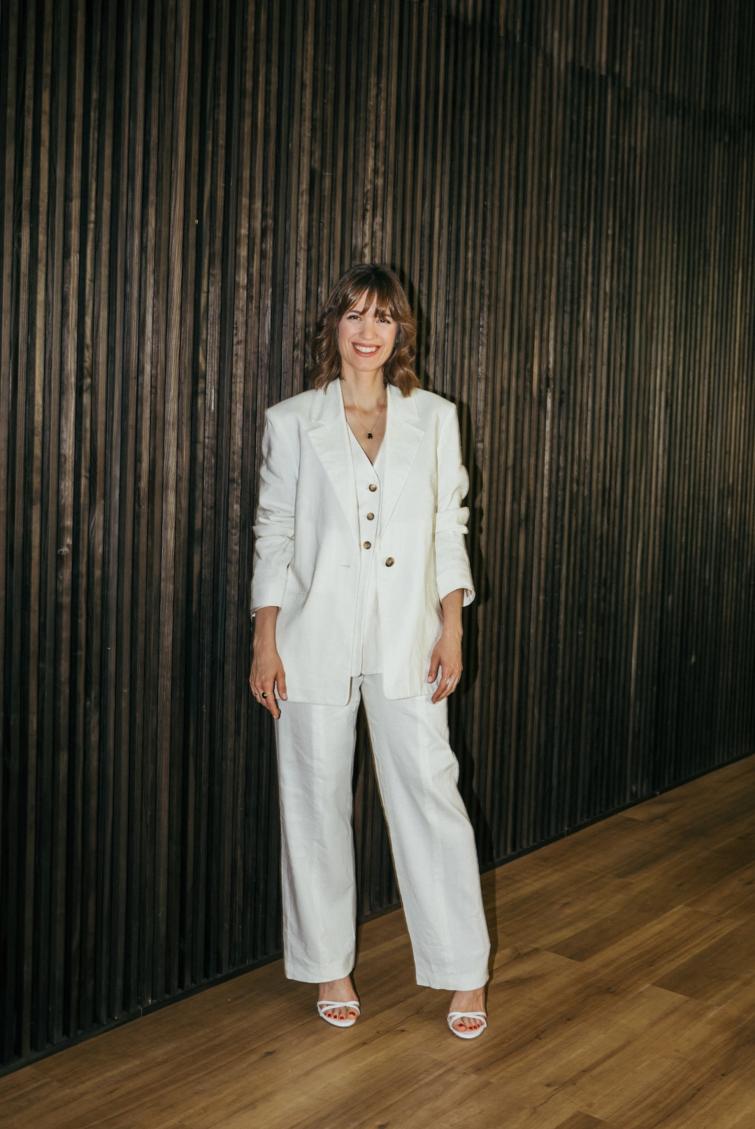 Foto uno de Mamen Fernández con el look cuatro