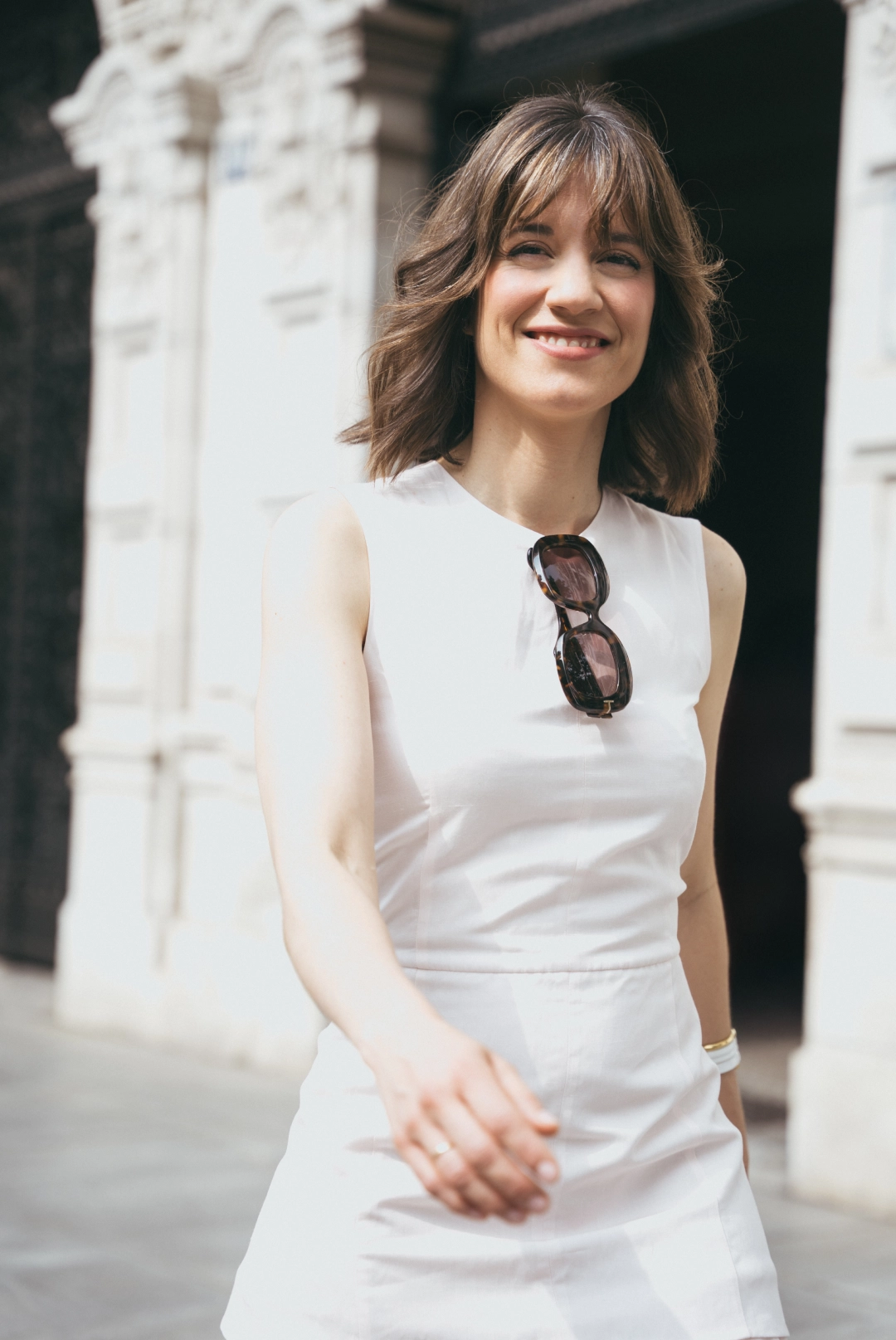 Foto cuatro de Mamen Fernández con el look uno