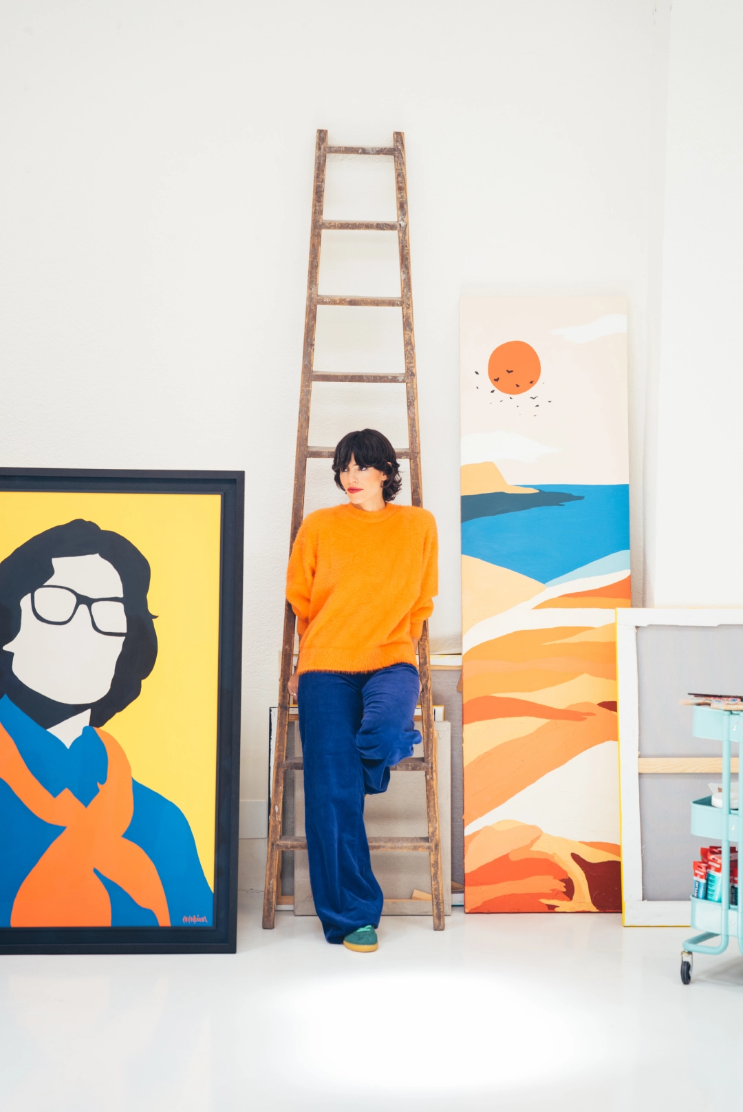 Foto uno de Coco Dávez con el look cuatro