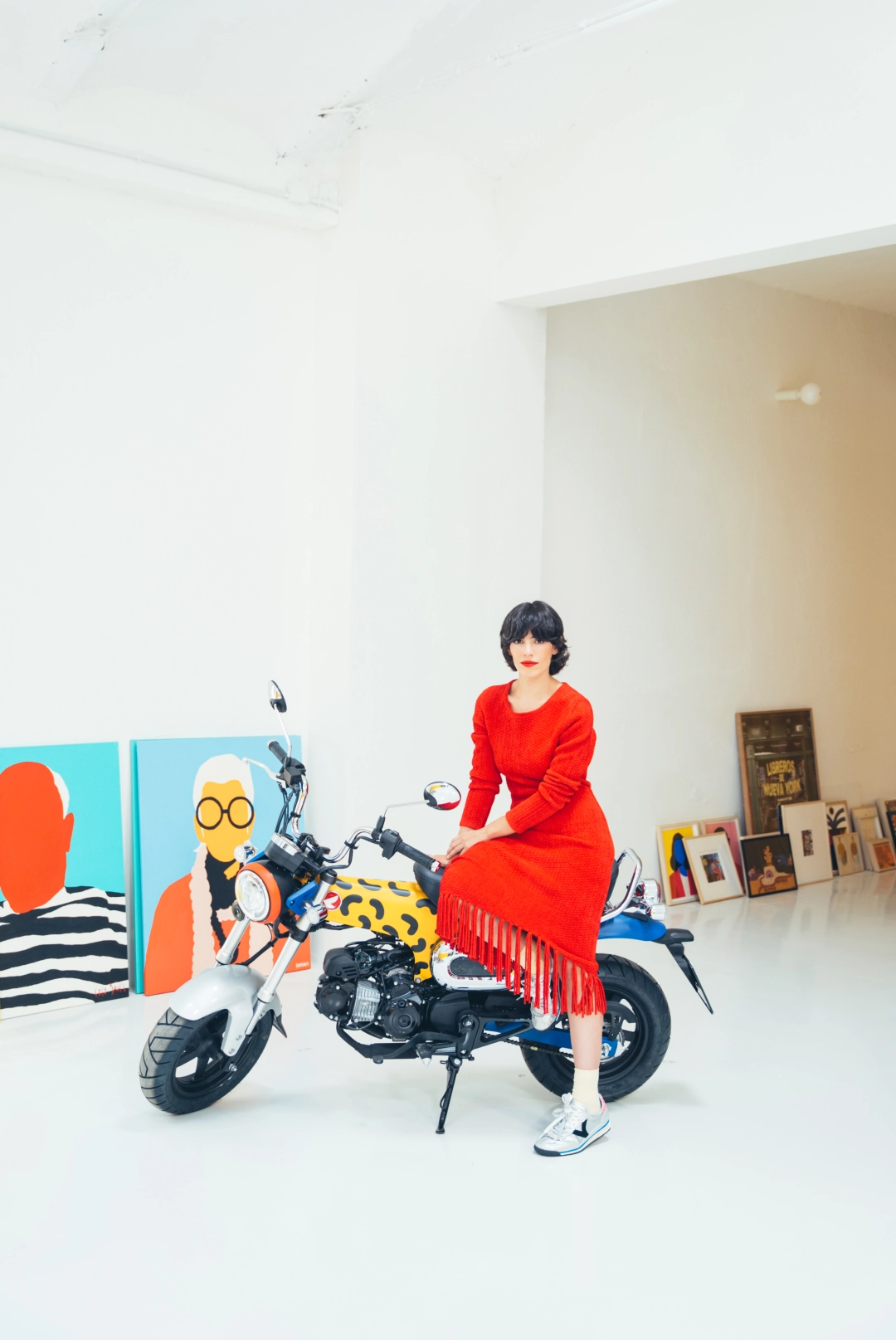 Foto dos de Coco Dávez con el look uno