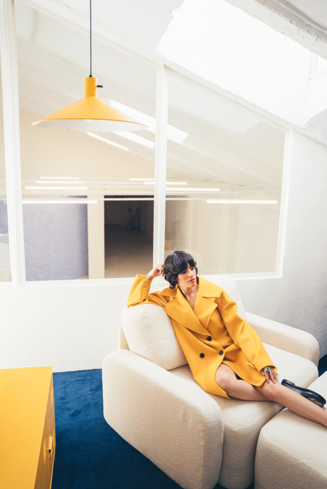 Foto dos de Coco Dávez con el look tres