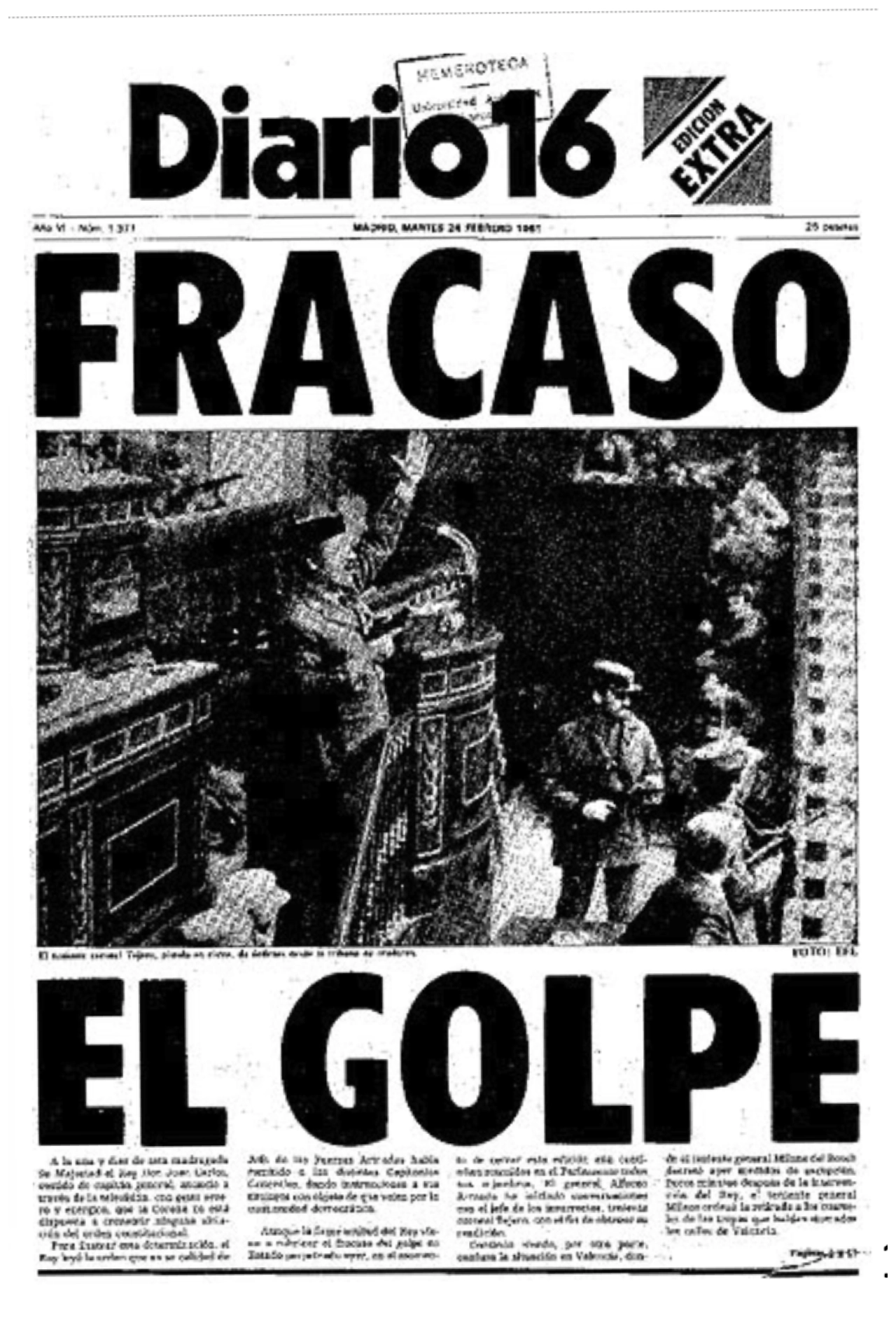 Juan Tomás de Salas nombra a Pedro J. Ramírez director de Diario 16