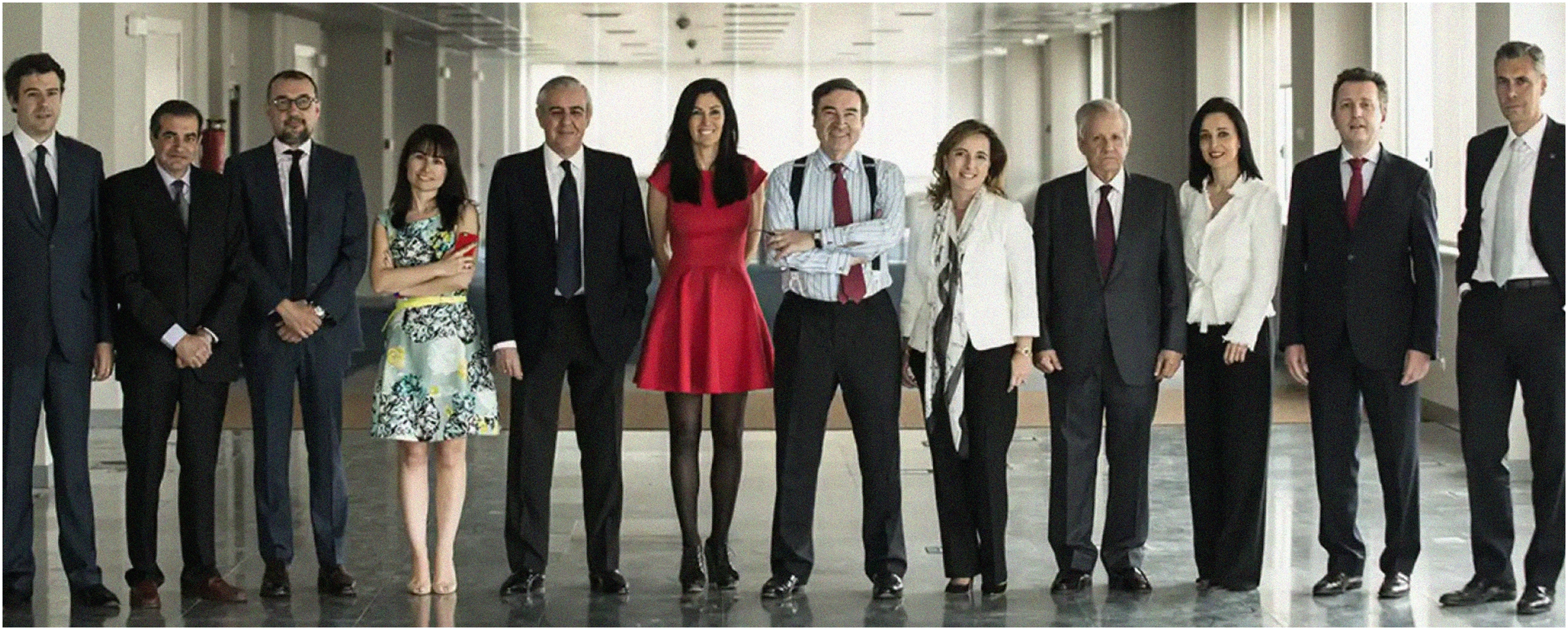 Los fundadores de 'El Mundo'. De izquierda a derecha: Alfonso de Salas, Balbino Fraga, Fernando Lázaro y Pedro J. Ramírez.