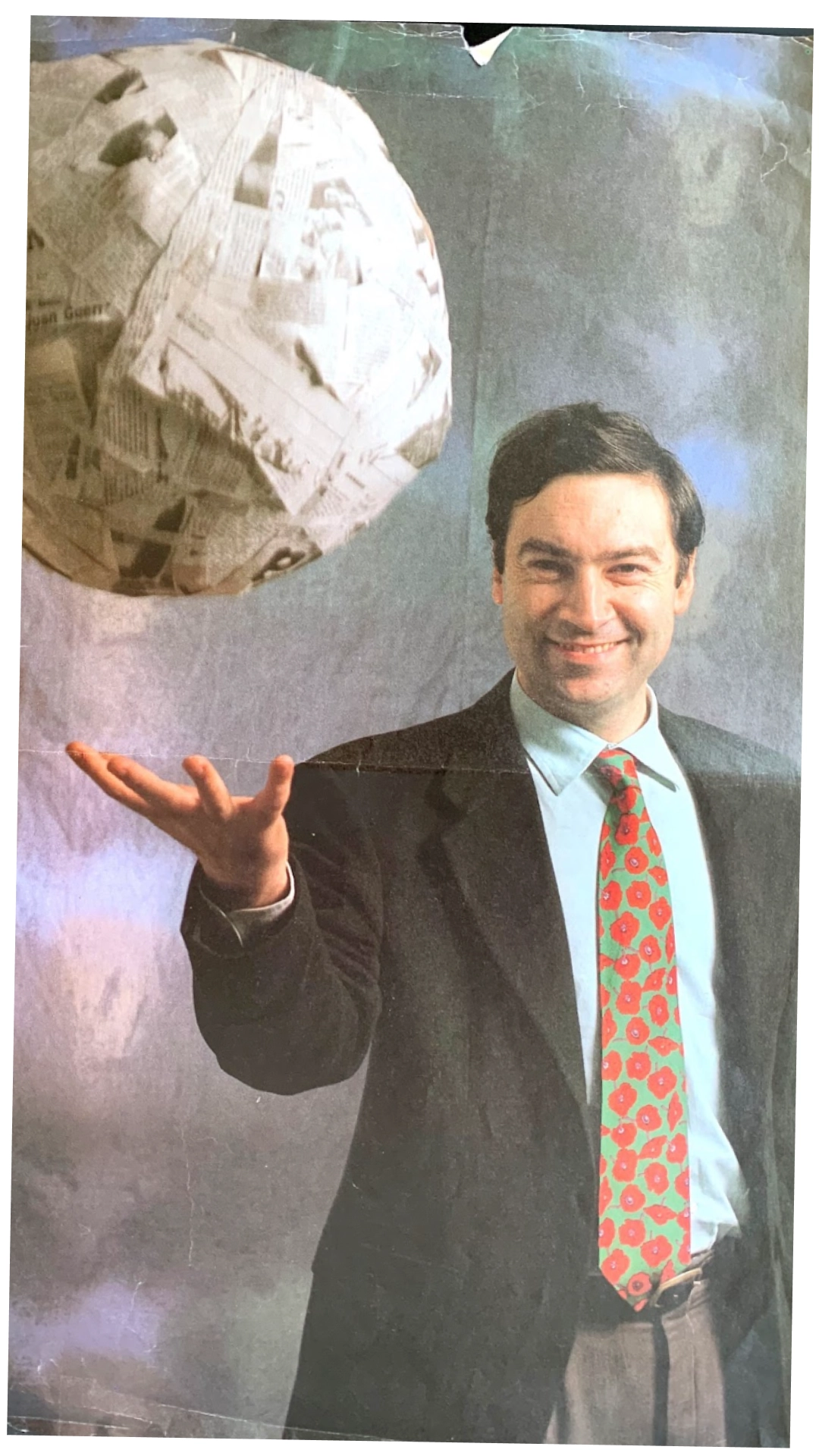 Fotografía de los fundadores de 'El Mundo' en 1989