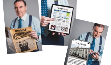 Imagen promocional del especial de 45 años de director de Pedro J. Ramírez