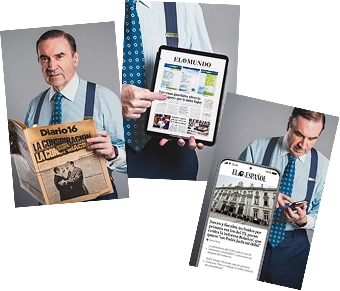 Imagen promocional del especial de 45 años de director de Pedro J. Ramírez