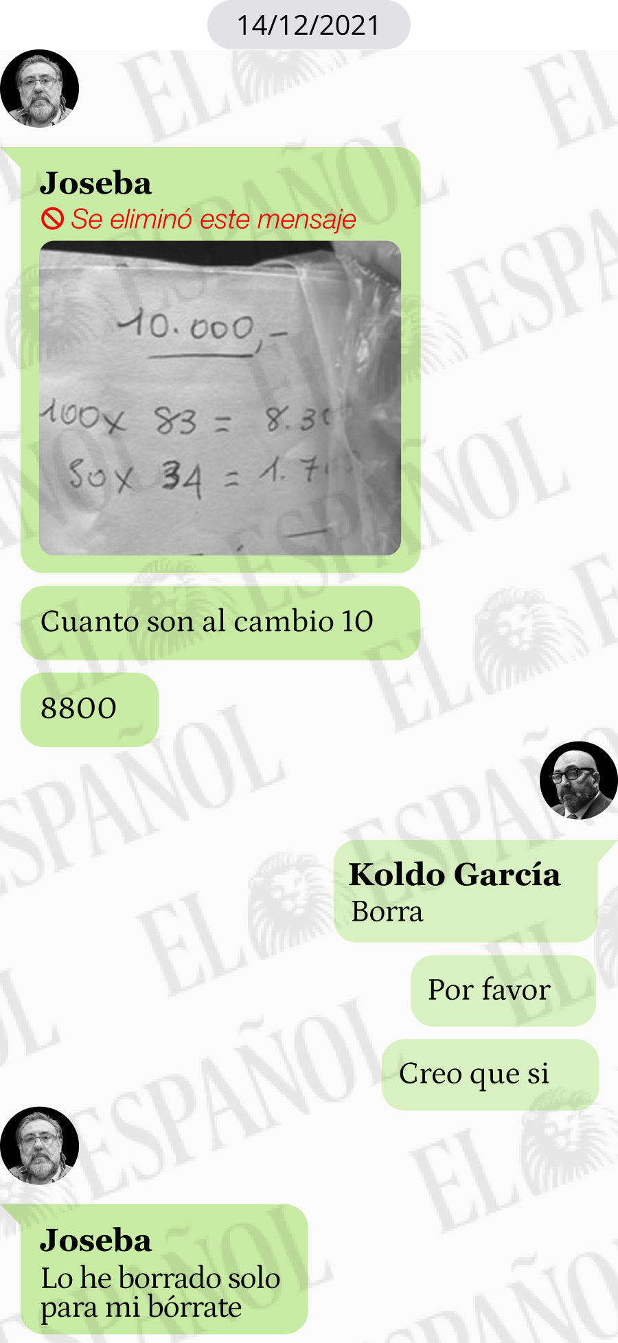 Conversación entre Joseba García y Koldo García