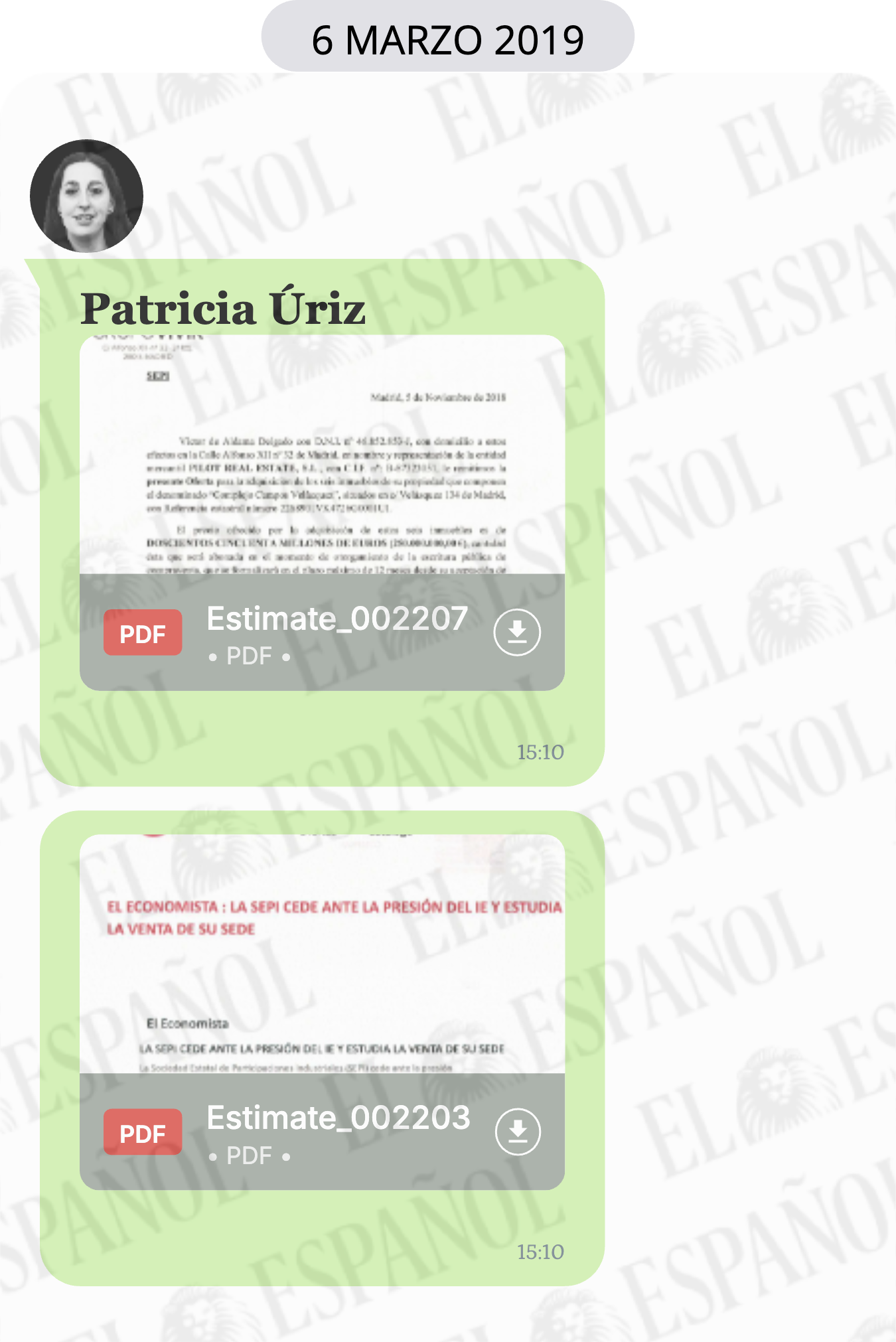 Conversación entre Patricia Úriz y Koldo García