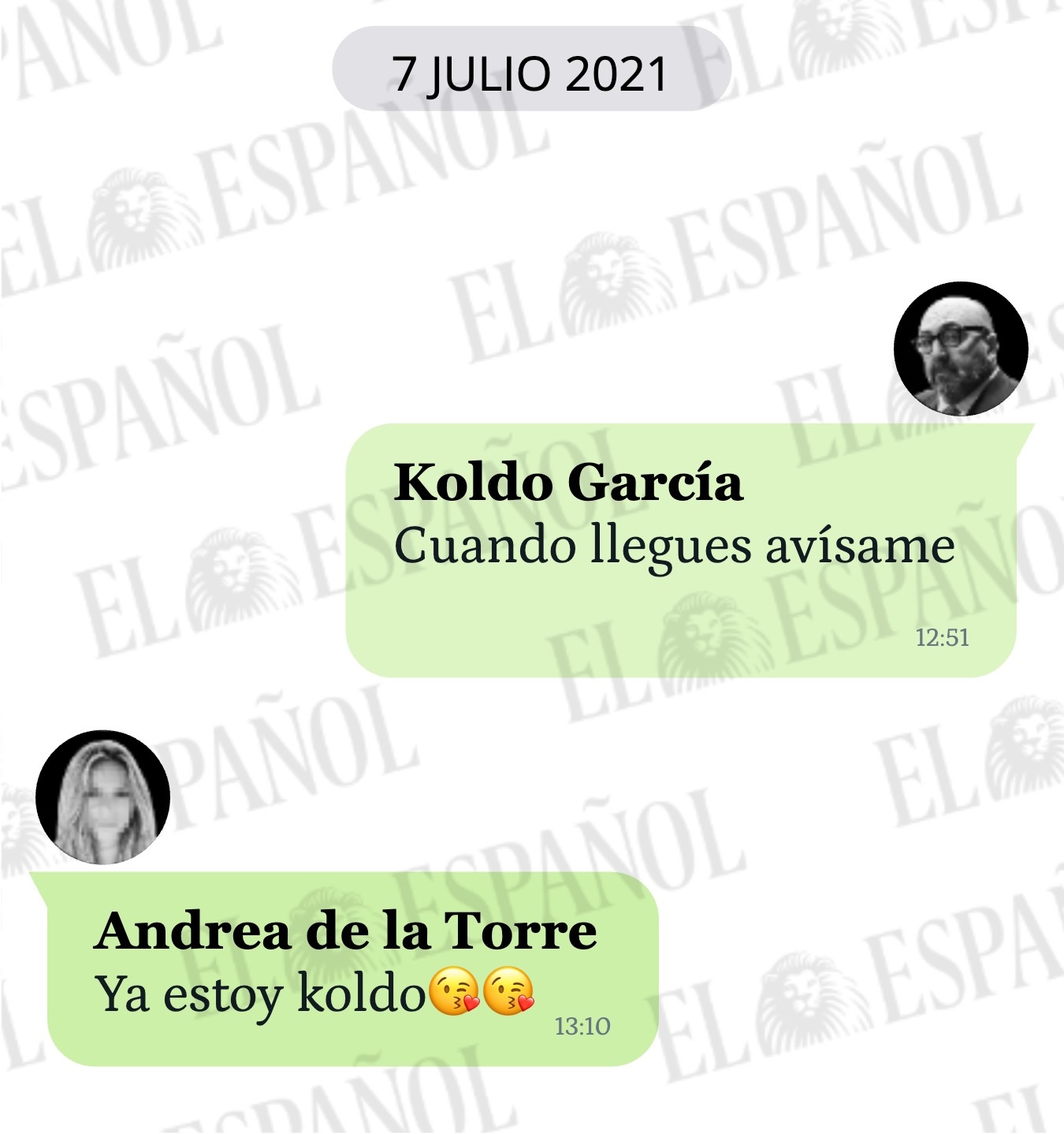 Conversación entre Koldo García y Andrea