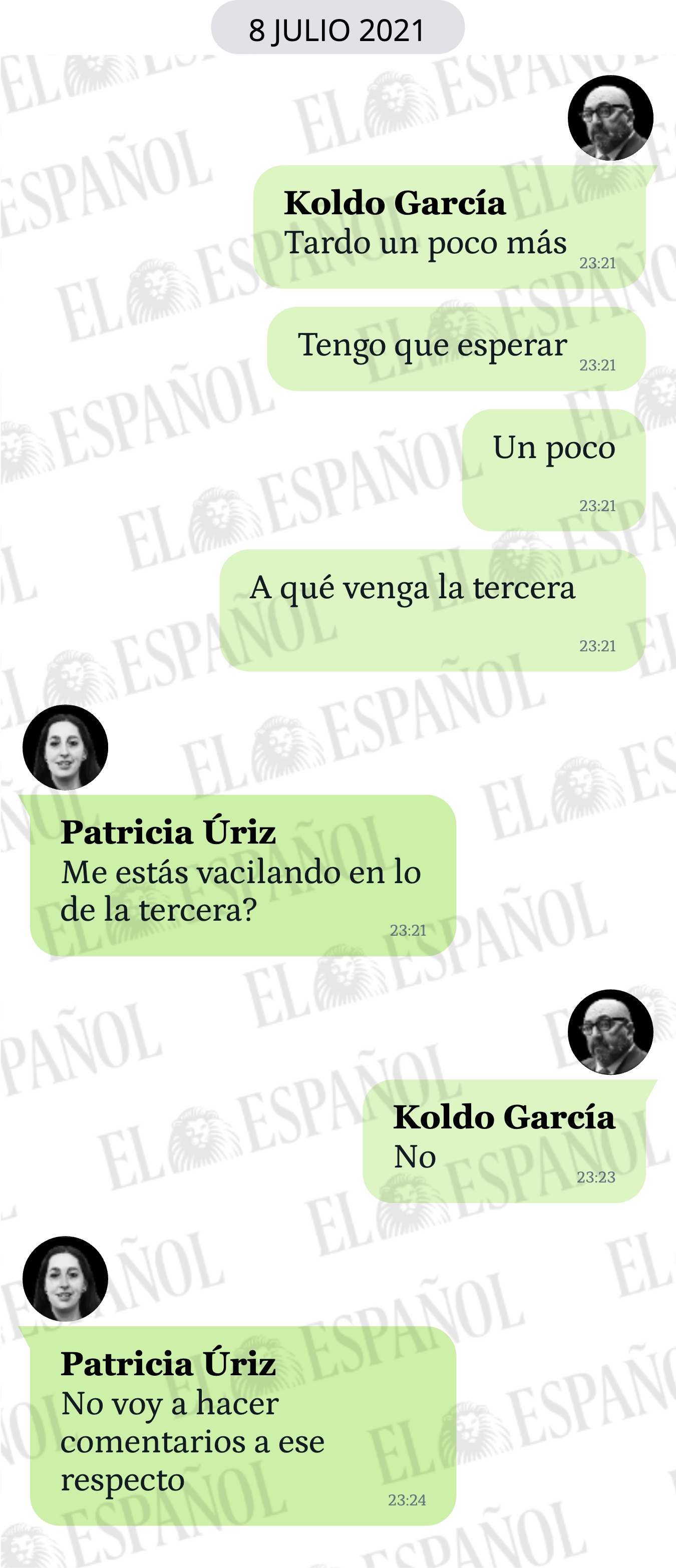 Conversación entre Koldo García y Patricia Úriz