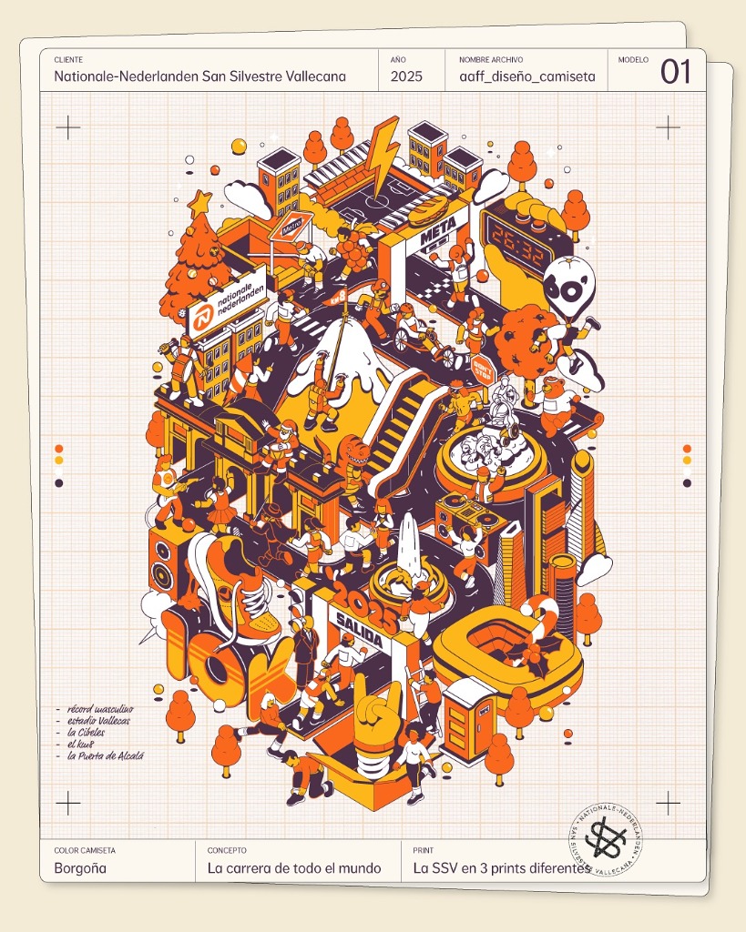 Diseño 1 Camiseta 2025