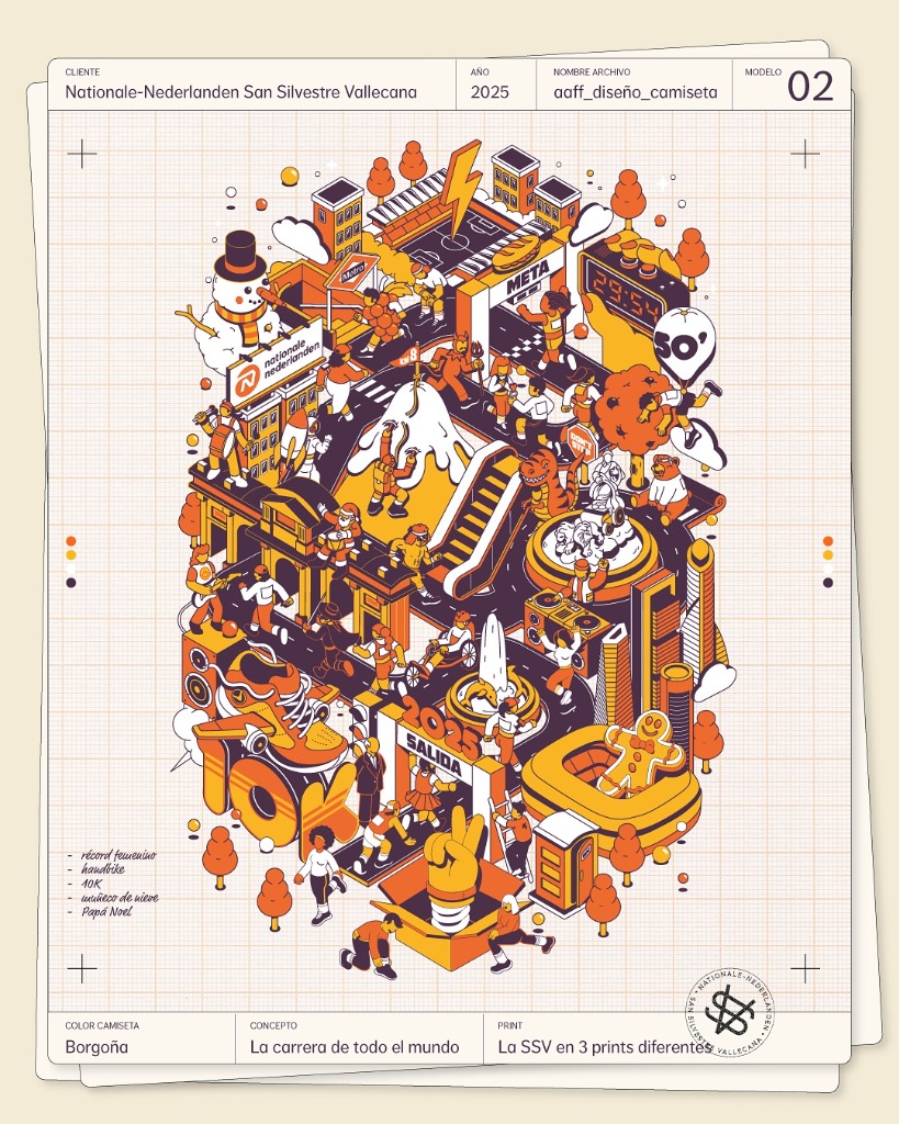 Diseño 2 Camiseta 2025