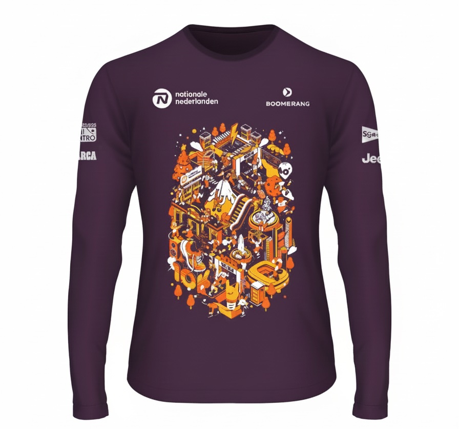 Camiseta oficial San Silvestre Vallecana 2025