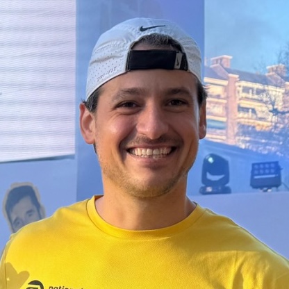 Pablo Gómez, corredor de la Nationale-Nederlanden San Silvestre Vallecana